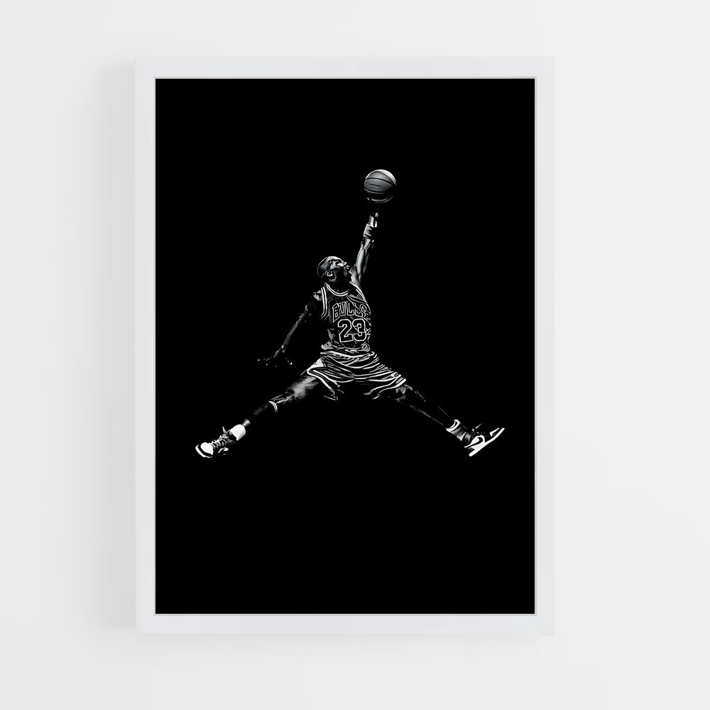 Poster Michael de jordan – affiche Basketball (vue 3)